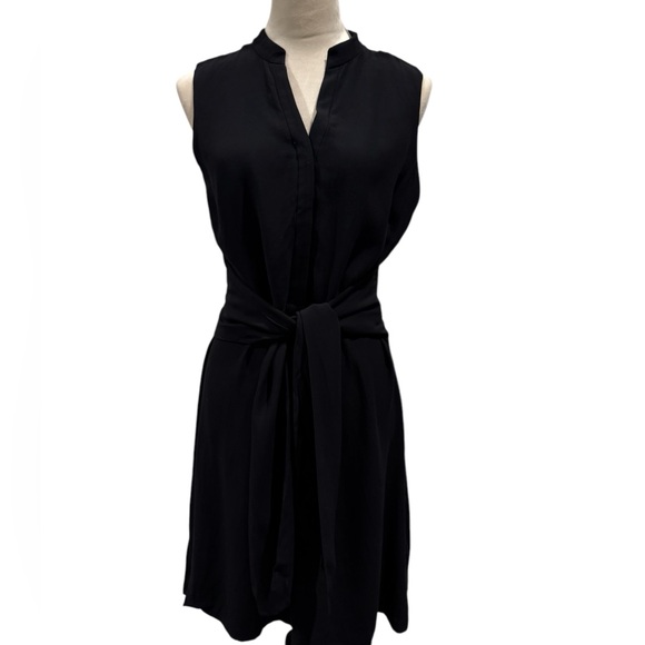 NWT Ann Taylor Tie Front Shirtdress - Picture 3 of 6